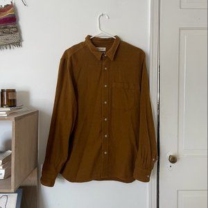 Madewell Sunday Flannel — Dried Cedar